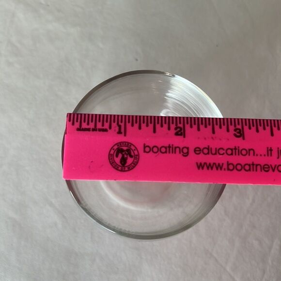 Remy Martin Fine Champagne Cognac Rock Glass 12 Oz  2 3/4 In Round 3 1/2 In Tall - Picture 5 of 5